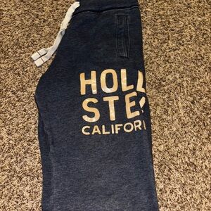 Hollister Men’s Dark Blue Sweatpants